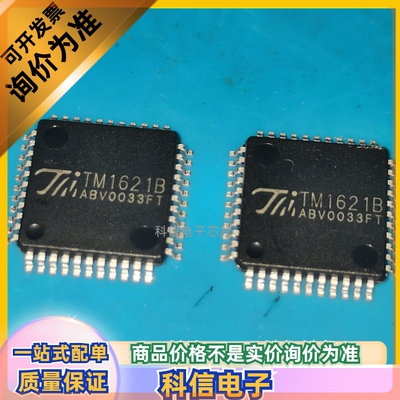 TM1621B天微/TM 原装现货LCD液晶屏显示驱动LQFP44 可出样