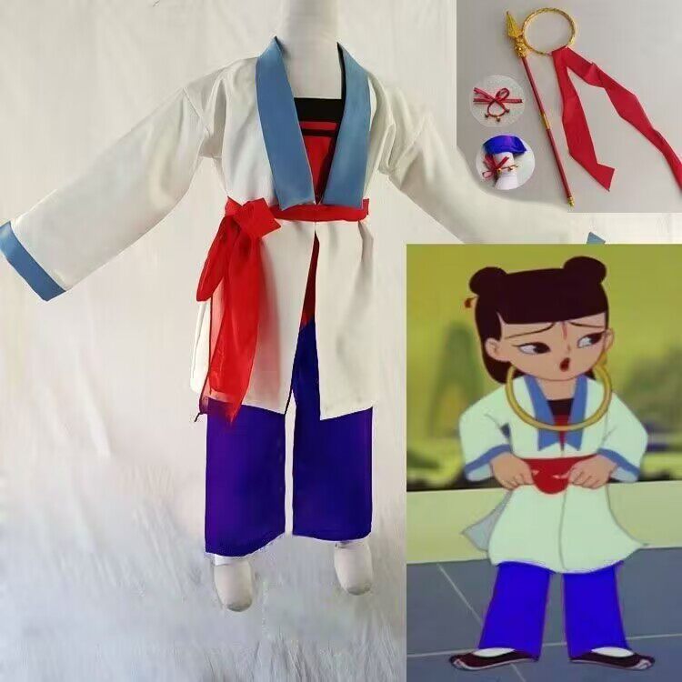 新款现货原创新款消我泱泱三千恨cos服哪吒汉服动漫cos服全套