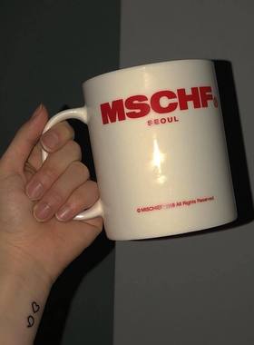 [REコンテナ] 24年定制MSCHF字母马克杯白色耐热高温水杯陶瓷杯子