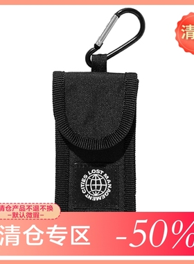 【亏本清仓】MINI POUCH 韩版潮牌黑色工装百搭胸包挂扣包