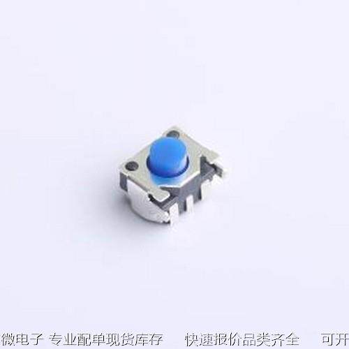 TS35CA 100gf 031 轻触开关 开关高度3.5 100gf 硅胶柄 SMD-3P,3.