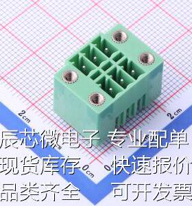 KF2EDGKVM-3.5-2*3P 插拔式接线端子 3.5mm 2x3P 排数:2 每排P数: