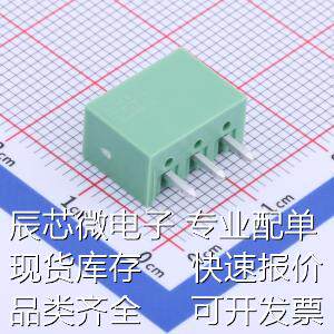 PM381-1S03ASM1 插拔式接线端子 3.81mm 1x3P 排数:1 每排P数:3