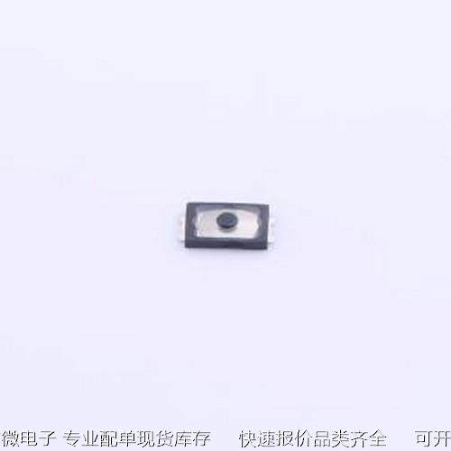 GT-TC024S-H0060-L1 轻触开关 3x2x0.6轻触开关 160gf SMD,2x3mm