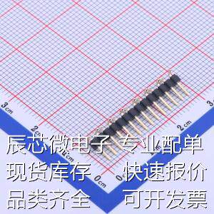 X4611WVS-14I-C40D44R2 排针 间距:2mm 1x14P 立贴 方针 L=8.95 P