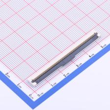 THD0527A-96CL-GF FFC/FPC连接器 0.5mm P数:96翻盖式下接原装