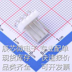 FWF25402-S04B22W1B-A 线对板/线对线连接器 2.54mm 1x4P 弯插原