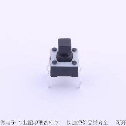 TL1105SPF160Q 轻触开关 6*6*3.9mm 直插 轻触开关 插件,6x6mm原