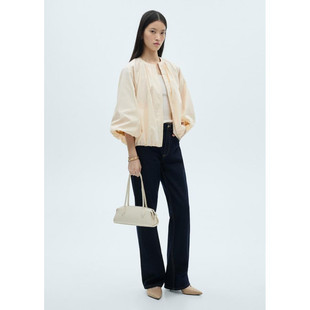 女士 棉質(zhì)燈籠袖 代購 夾克 87090578 MANGO 西班牙歐洲正品
