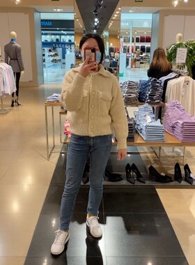MANGO西班牙代购针织开衫小香风