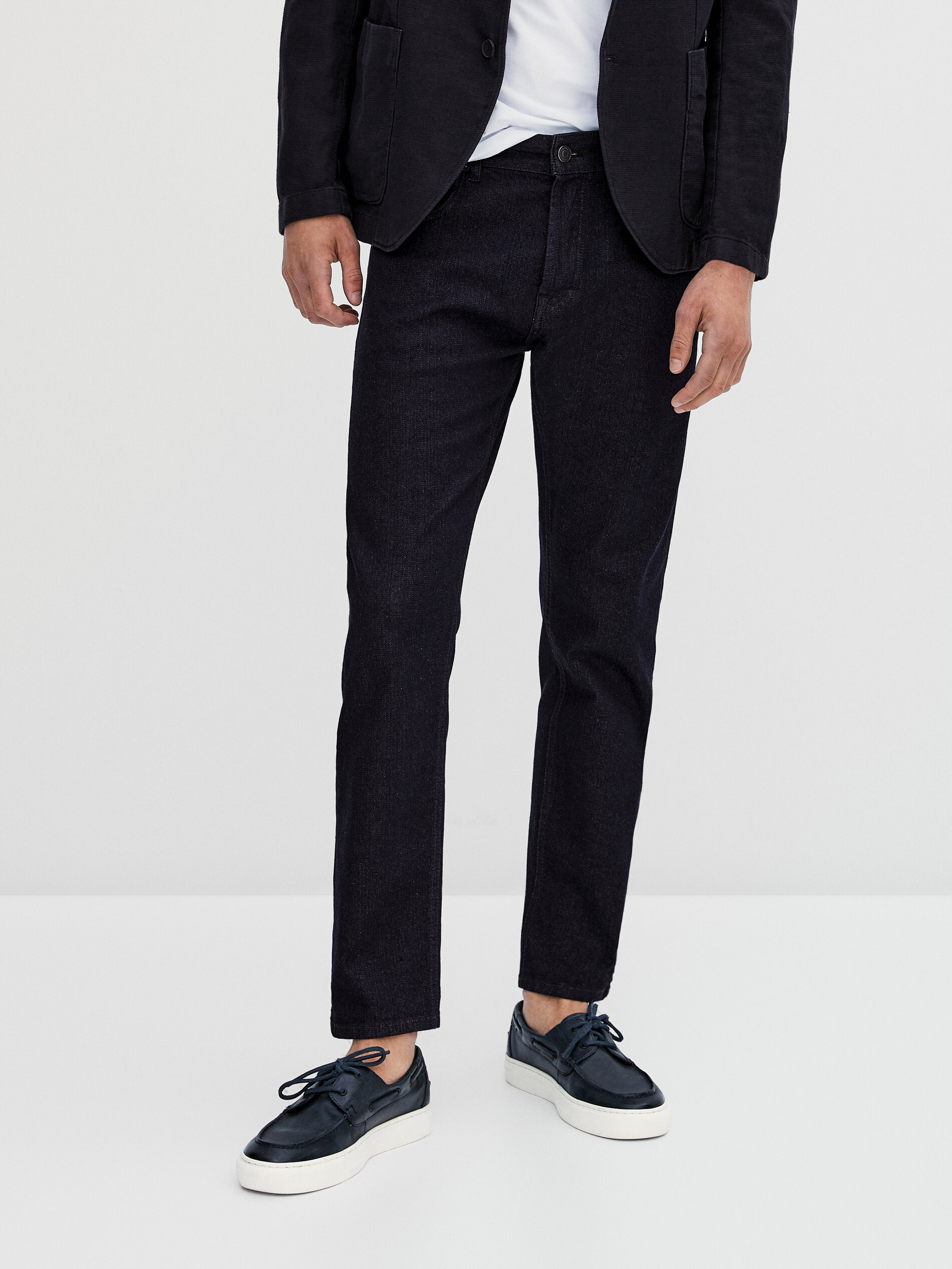 西班牙正品代购 massimo dutti 男士 锥形版牛仔裤 0046046