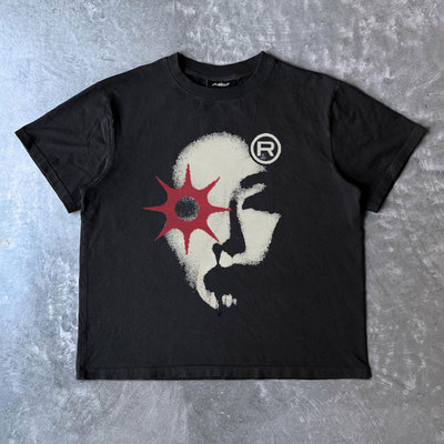 ART Fashion 休闲复古文化ins嘻哈街头短袖T恤潮人帮hiphop痞帅风