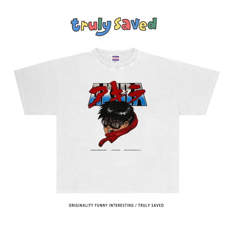 Earthman vip大友克洋AKIRA阿基拉动漫vintage潮牌美式ins街头风