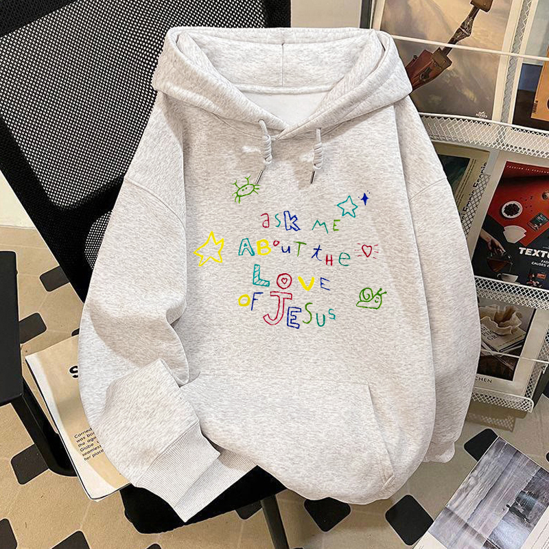 2025新款简约百搭学生连帽衫卫衣男女小众潮牌港风戴帽上衣秋冬季