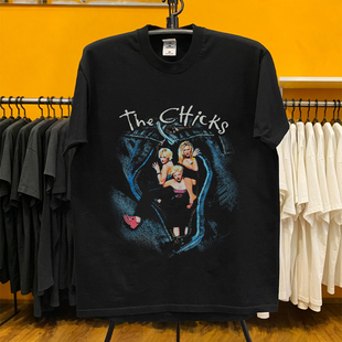 The Chicks女子乡村乐团美式复古Band Tee 辣妹小众色设计短袖T恤