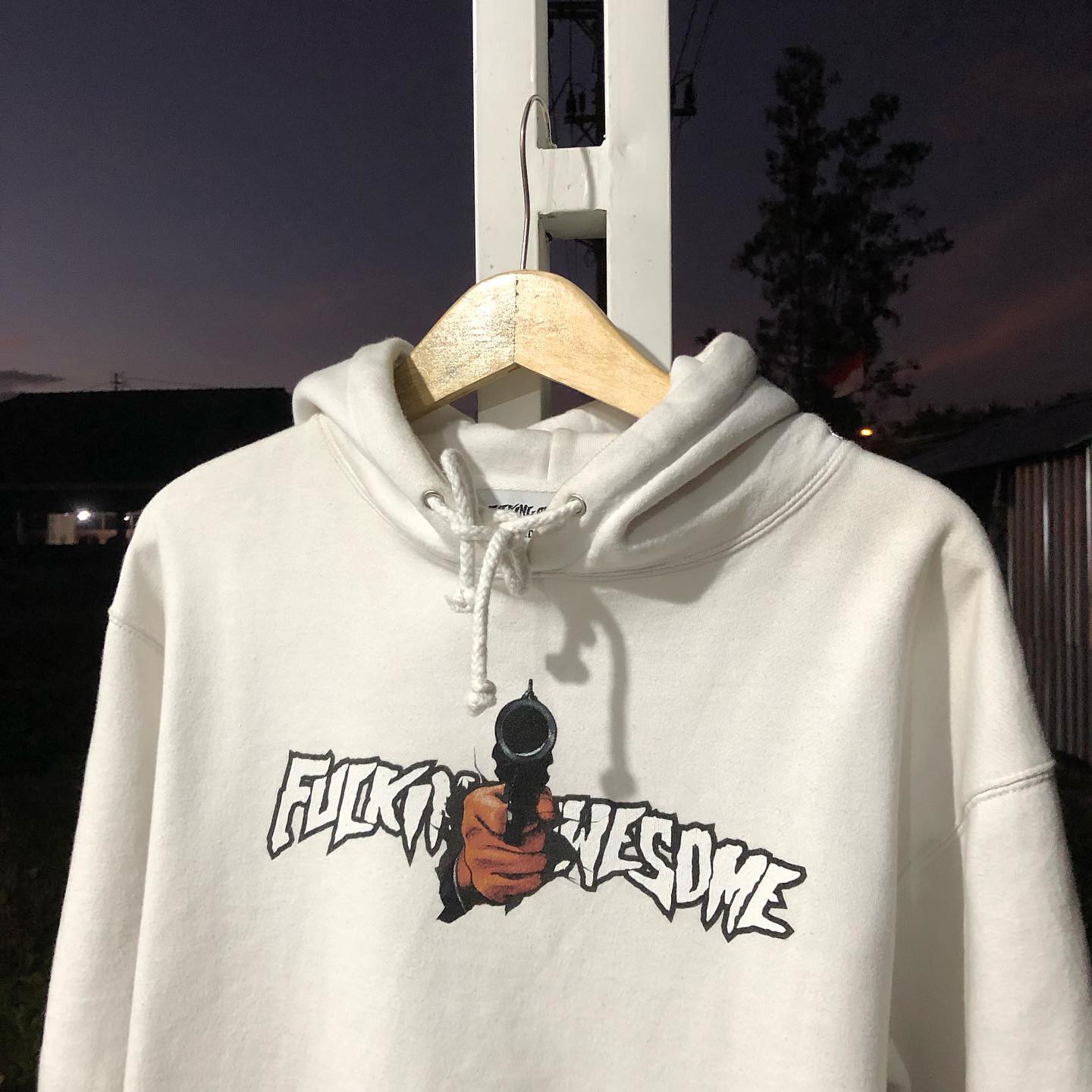 高街卫衣阿美咔叽小众连帽衫