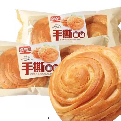 盼盼手撕面包80g奶香味