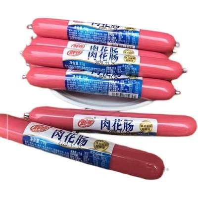 鲜在泡面搭档火腿肠肉花肠