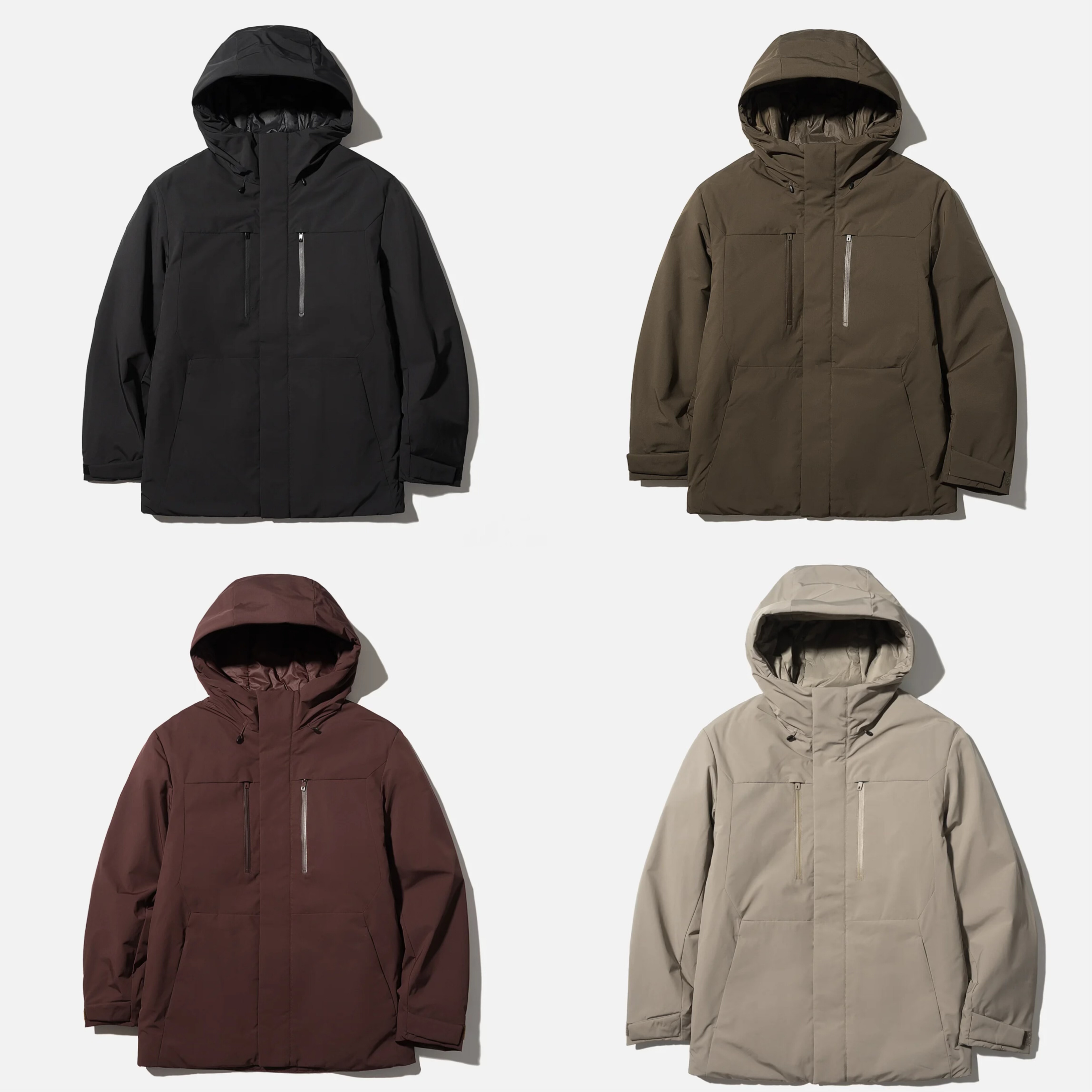 高品质男装 复合连帽防风保暖工装韩羽绒户外秋冬上衣外套/478277