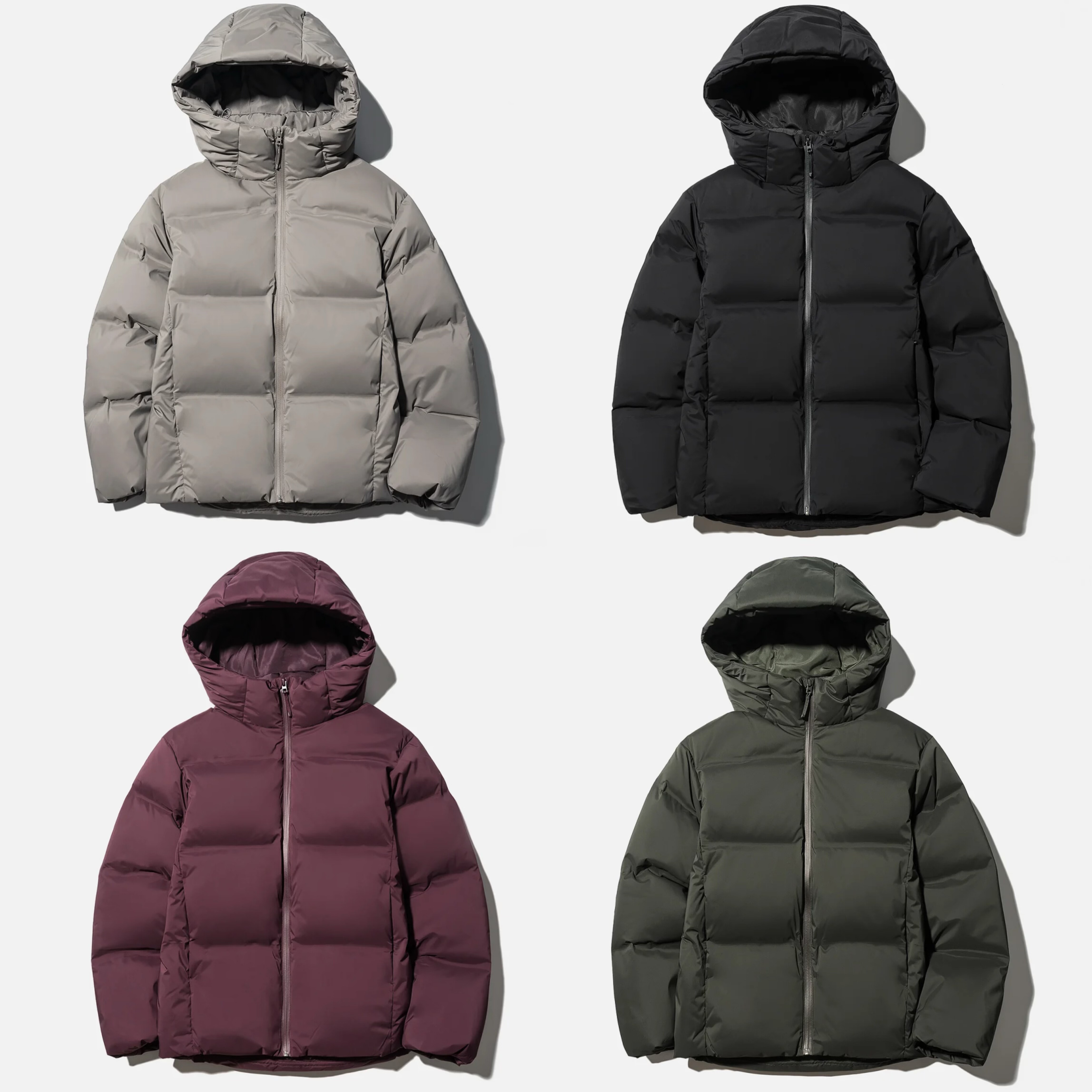 高品质女装 无缝羽绒连帽外套秋冬保暖防风百搭上衣夹克/478577