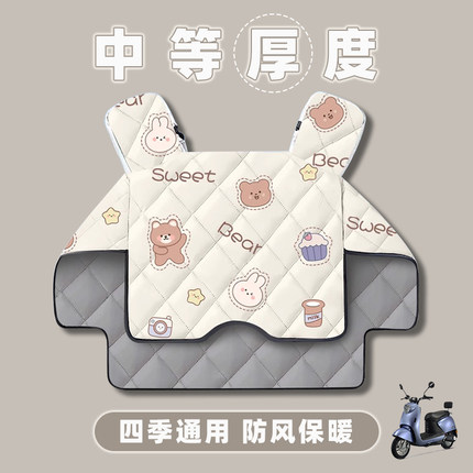 爱玛电动车挡风被四季通用双面防水冬季夏季2025新款电瓶车防风罩