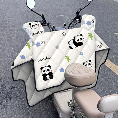 电动车挡风被四季通用双面防水