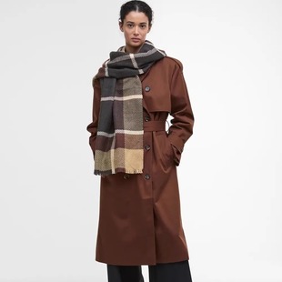 Barbour 直邮代购 女士Blair格纹围巾秋季 围脖 新款 英国正品