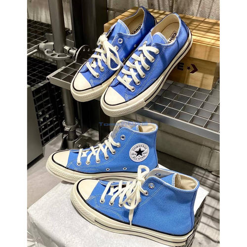 匡威1970天空蓝休闲帆布鞋