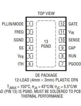 原装  LTC3864EDE LTC3864IDE LTC3864HDE LTC3864 DFN 现货