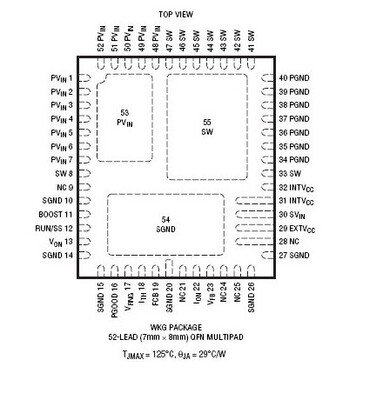 原装  LTC3608EWKG LTC3608IWKG LTC3608 QFN52 现货可直拍