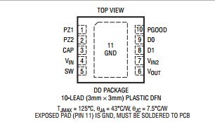 原装  LTC3588EDD-2 LTC3588IDD-2 LTC3588-2 DFN 现货可直拍