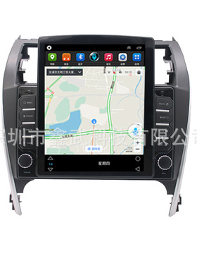 适用美版12-14款丰田凯美瑞10.4寸安卓导航八核4+64G无线Carplay