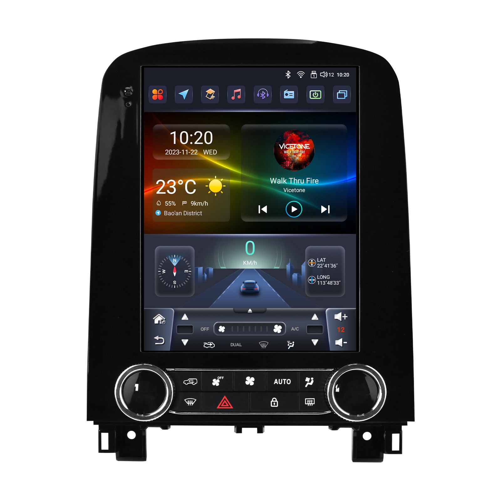 9.7" For Renault scenic Android Navigation 6+64G DVD CarPlay