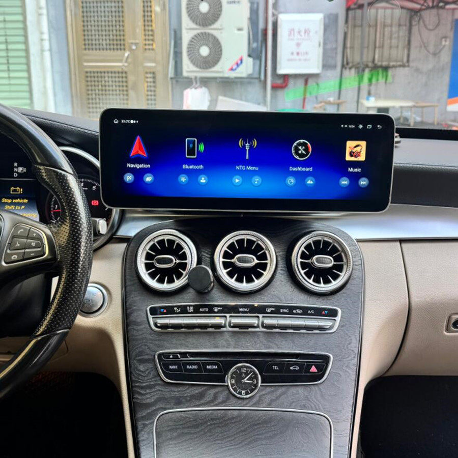 14.9寸适用奔驰A/B/C/E GLK GLA CLA CLS NTG4.0 4.5 5.0安卓导航
