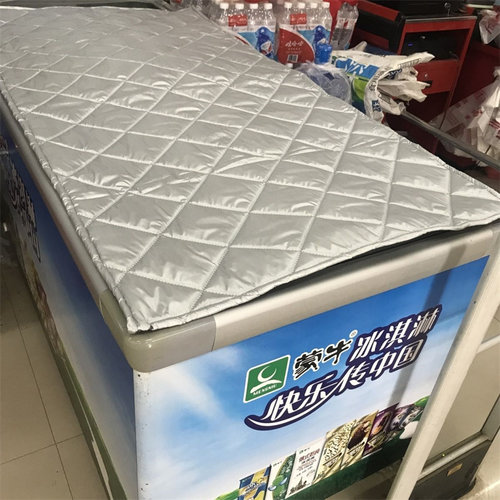 定制雪糕柜保温被盖布防晒隔热垫展示冰箱冷柜防水保温盖布防尘被