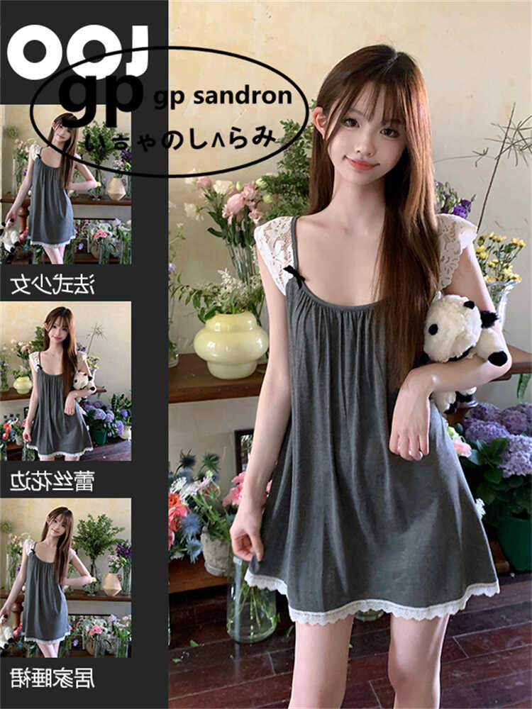 GPSandron吊带睡衣女士大码睡裙
