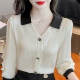 雪纺衬衫 轻奢高级感爆款 上衣女装 春秋季 减龄洋气 2026年新款 七分袖