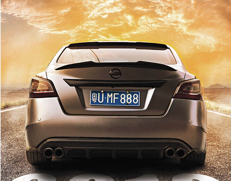 适用1315天籁碳纤改装刀锋免孔