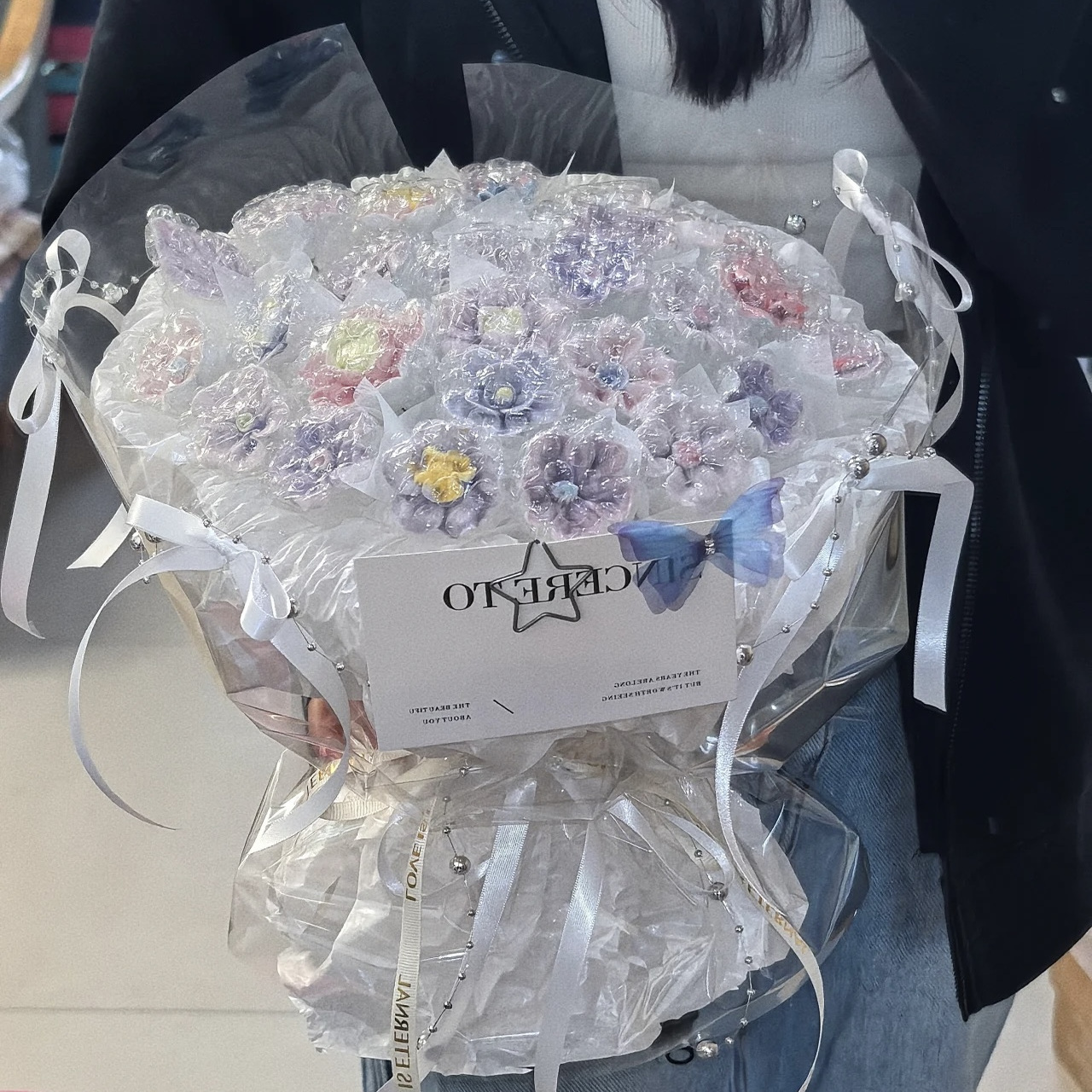 景德镇陶瓷永生花中式