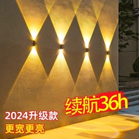 太陽(yáng)能戶外燈防水圍墻壁燈