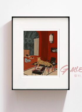 版画小众装饰画高级感挂画