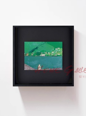 Euan Uglow丨Lake Lugano 版画小众装饰画现代简约艺术高级挂画