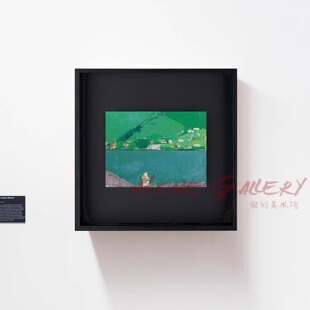 Euan Uglow丨Lake Lugano 版画小众装饰画现代简约艺术高级挂画