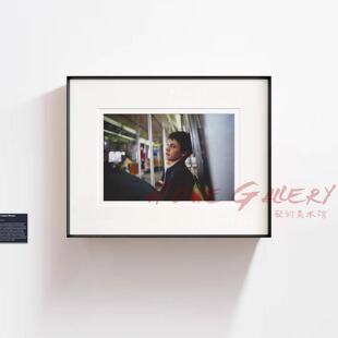 Nan Goldin丨Simon on the Subway 摄影版画小众装饰画高级感挂画