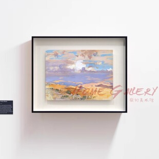 萨金特丨From Jerusalem 版画小众装饰画现代简约艺术高级感挂画