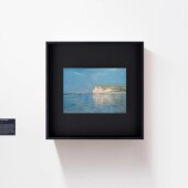 Low 版 Tide 莫奈 Pourville 画小众装 饰挂画现代简约艺术高级