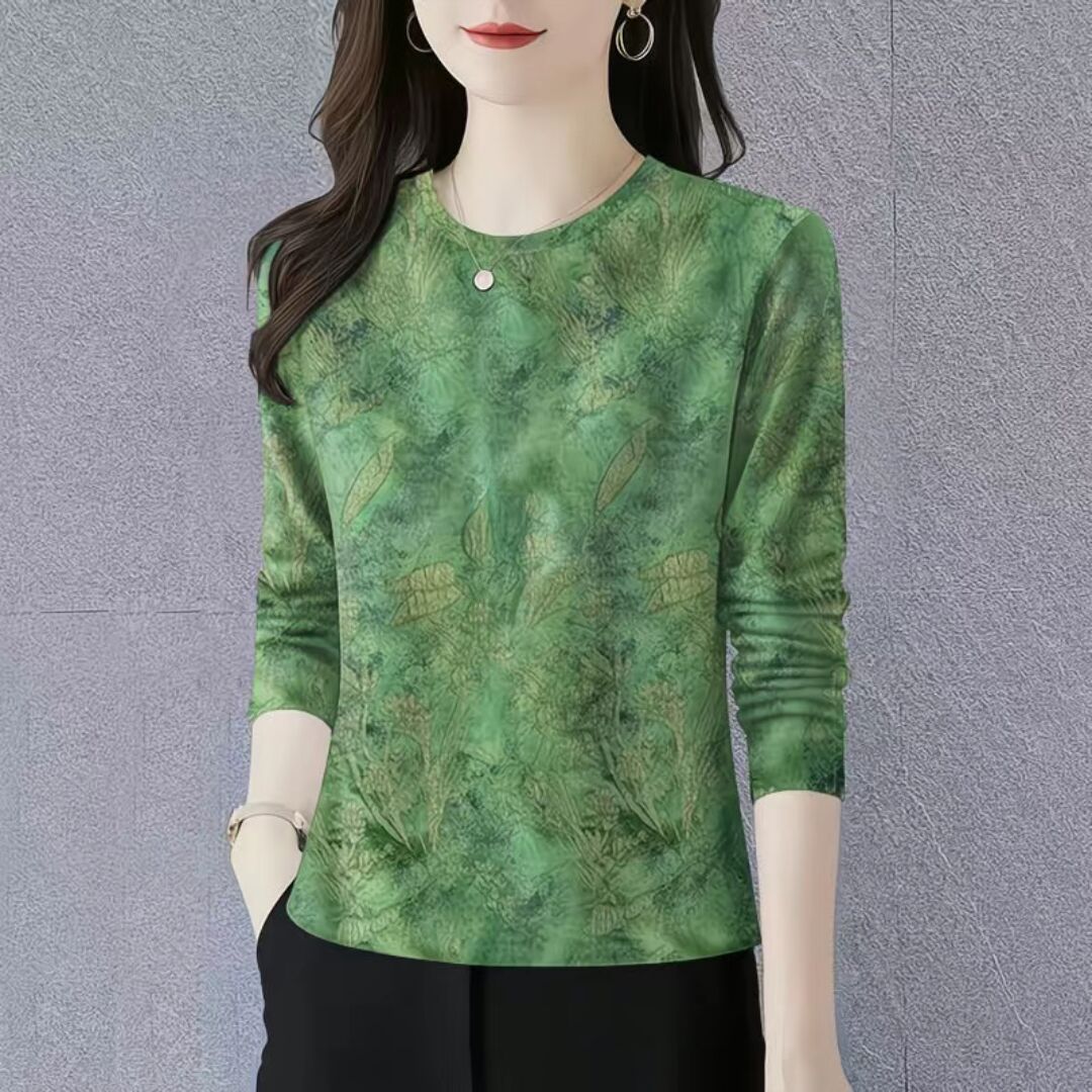 时尚妈妈装遮肚洋气T恤衫