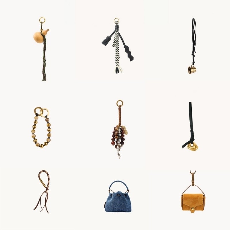 原版同款挂件天然保真包包配饰包