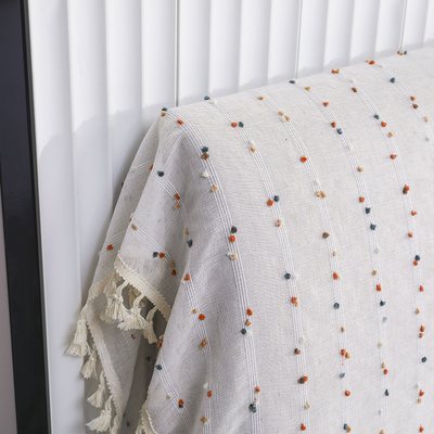 简约蕾丝床头盖布防尘床头套罩出租屋皮床木板床通用床头遮丑神器