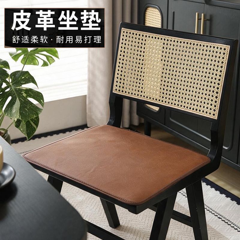轻奢2026新款免洗高级感皮革坐垫办公室久坐座垫学生电脑椅垫餐椅